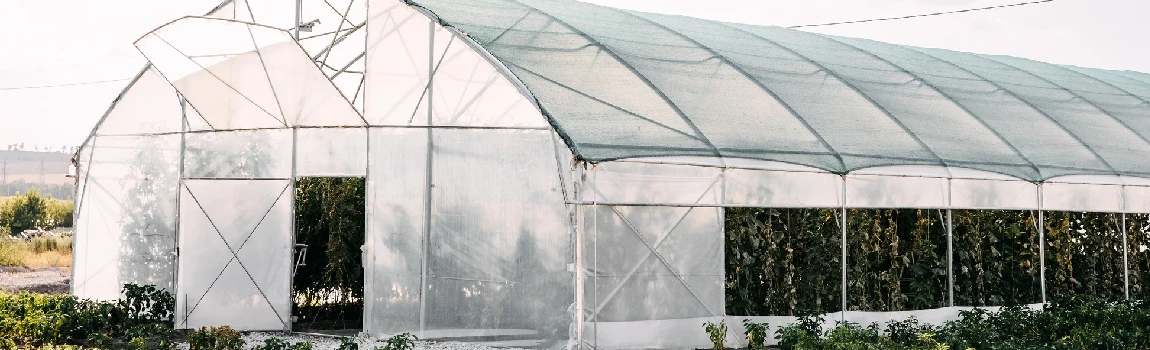 Safe And Reliable Glass Greenhouse in Seaton